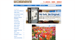 Desktop Screenshot of lackasafe.com